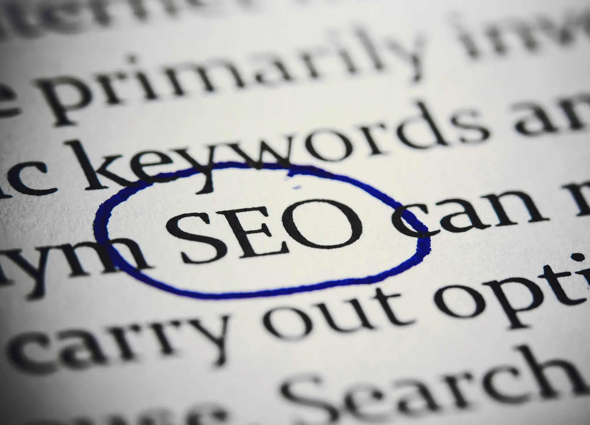 Business and computer term definition: SEO